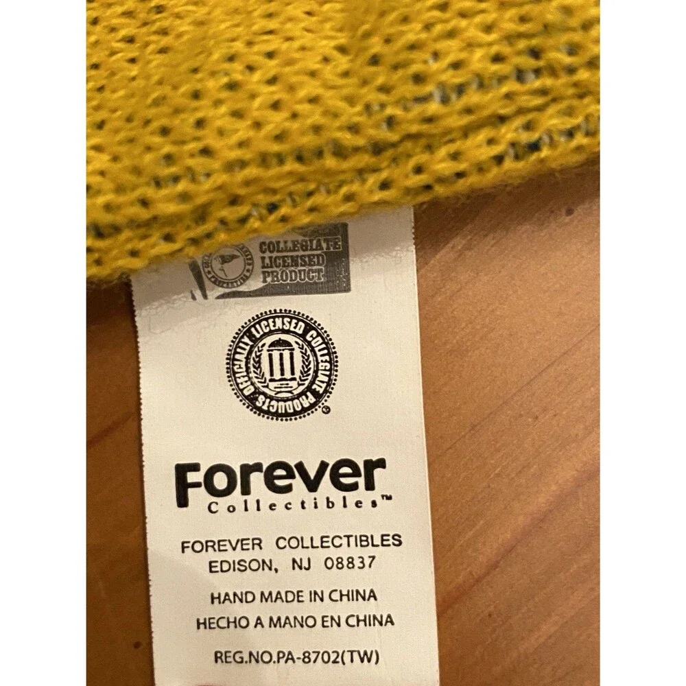 West Virginia Mountaineers Scarf Fringe Ends 64